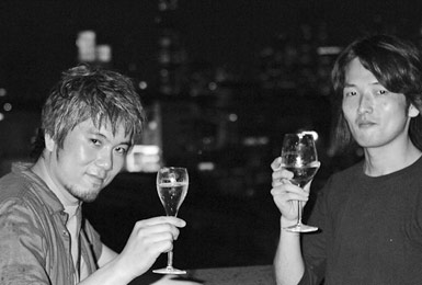 Hiroaki Morita and Soutome Teppei
