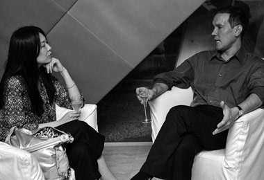Lisa Kato and Roland Kelts