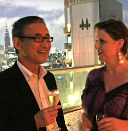 Takeo Obayashi and Julia Barnes